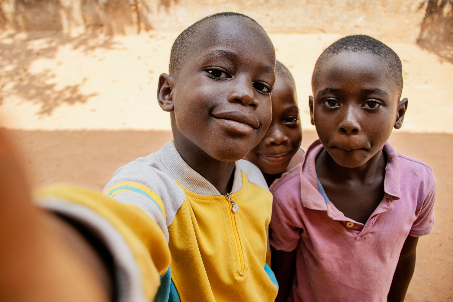 Enfants souriants
